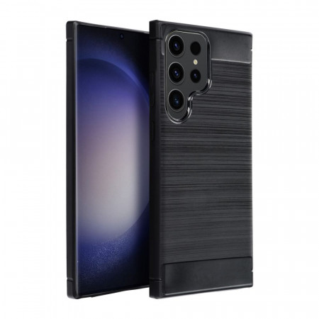 Силиконов гръб FORCELL Carbon - Samsung Galaxy A13 черен