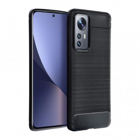 Силиконов гръб FORCELL Carbon - Xiaomi Redmi 10C черен