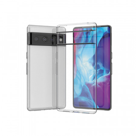 Тънък силиконов гръб 0.5mm - Google Pixel 7 Pro прозрачен - Img 1