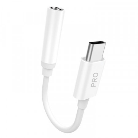 Адаптер за слушалки DUDAO USB Type C към мини жак 3.5mm (L16CPro) бял - Img 1