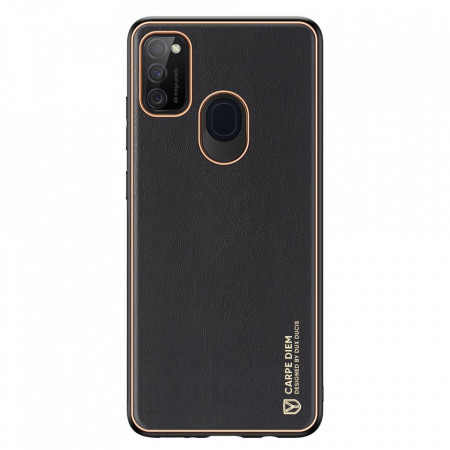 Гръб от еко кожа DUX DUCIS Yolo - Samsung Galaxy M30s черен
