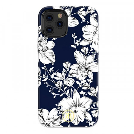 Гръб KINGXBAR Blossom с оригинални кристали Swarovski - iPhone 12 mini лилия