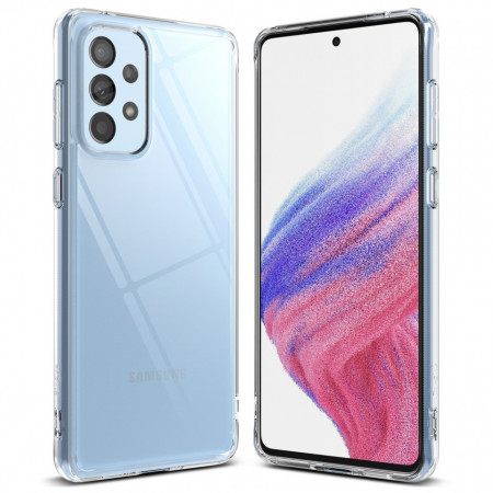 Гръб RINGKE Fusion със силиконов бъмпер - Samsung Galaxy A73 5G прозрачен