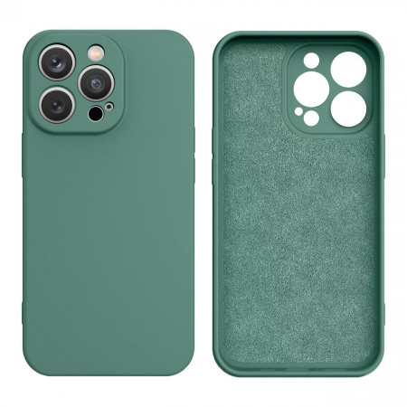 Гръб Silicone - Samsung Galaxy A14 / A14 5G зелен