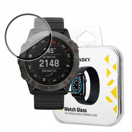 Гъвкав протектор Wozinsky Hybrid - Garmin Fenix 6 Pro черен