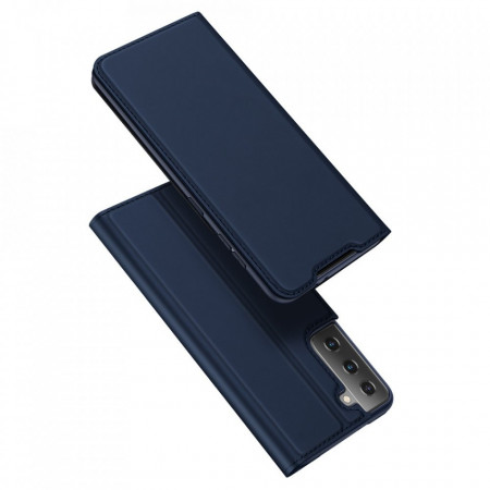 Калъф тип книга DUX DUCIS Skin Pro - Samsung Galaxy S21 Ultra 5G син