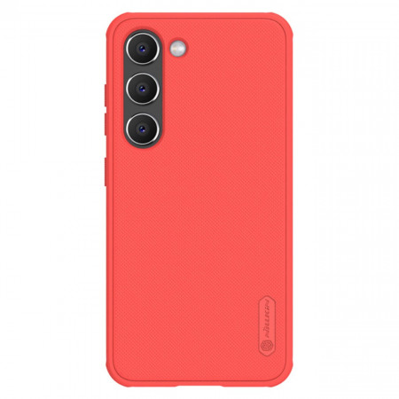 Подсилен гръб NILLKIN Super Frosted Shield Pro - Samsung Galaxy S23+ червен