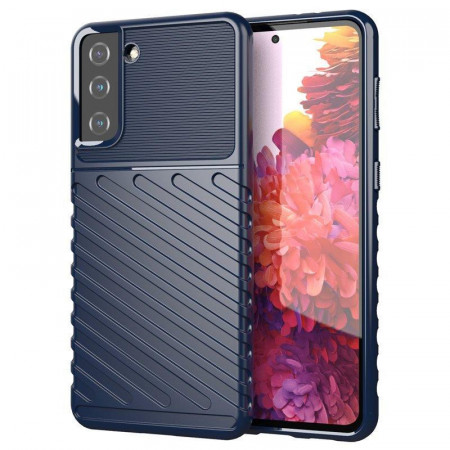 Подсилен гръб Thunder - Samsung Galaxy S22+ син