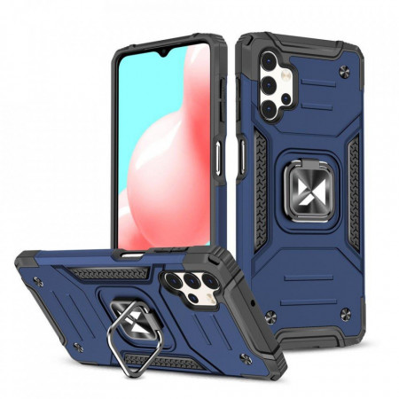 Подсилен гръб WOZINSKY Ring Armor със стойка - Samsung Galaxy A73 5G син