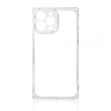 Силиконов гръб Square Clear - iPhone 13 Pro Max прозрачен