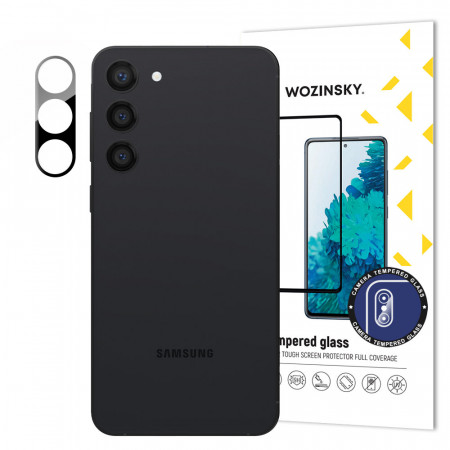 Стъклен протектор за камера с пълно покритие 9H WOZINSKY - Samsung Galaxy S23+