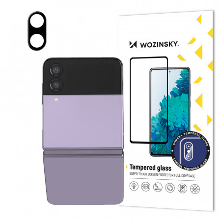 Стъклен протектор за камера с пълно покритие 9H WOZINSKY - Samsung Galaxy Z Flip4