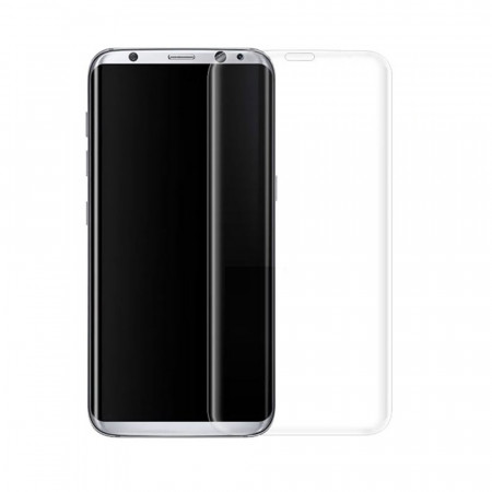Стъклен протектор за целия екран, No brand, За Samsung Galaxy S8 Plus, 0.3mm, Прозрачен - 52292 - Img 1