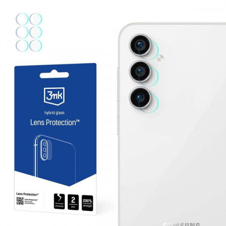 2 бр. гъвкав протектор за камера 3mk Lens Protection - Samsung Galaxy S23 FE