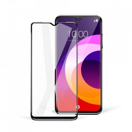 5D Full Glue керамичен протектор - Samsung Galaxy A32 с черна рамка