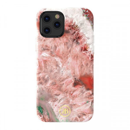 Гръб KINGXBAR Agate - iPhone 12 mini червен