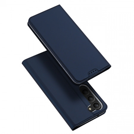 Калъф тип книга DUX DUCIS Skin Pro - Samsung Galaxy S23 син - Img 1