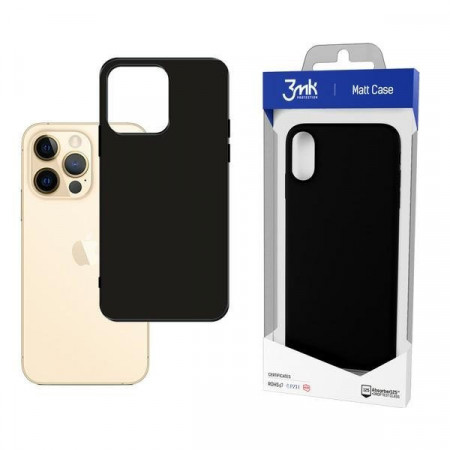 Матиран гръб 3mk Matt - iPhone 13 Pro черен