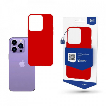Матиран гръб 3mk Matt - iPhone 14 Pro Max ягода