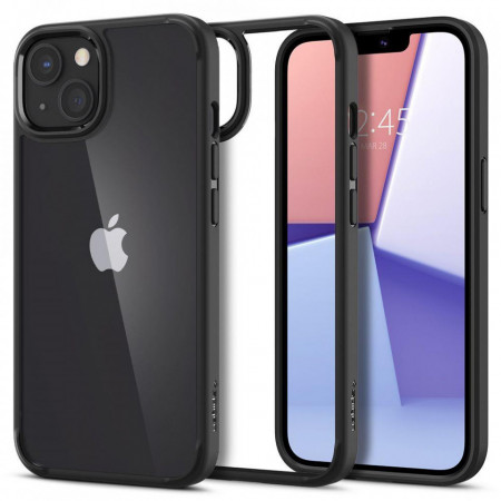Оригинален гръб SPIGEN Ultra Hybrid - iPhone 13 черен мат