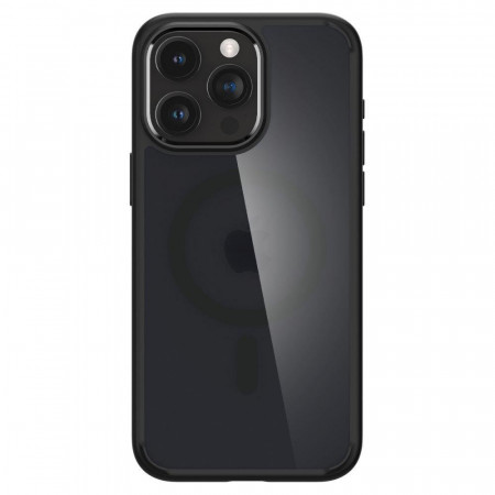 Оригинален гръб SPIGEN Ultra Hybrid MagSafe - iPhone 15 Pro Max Frost Black