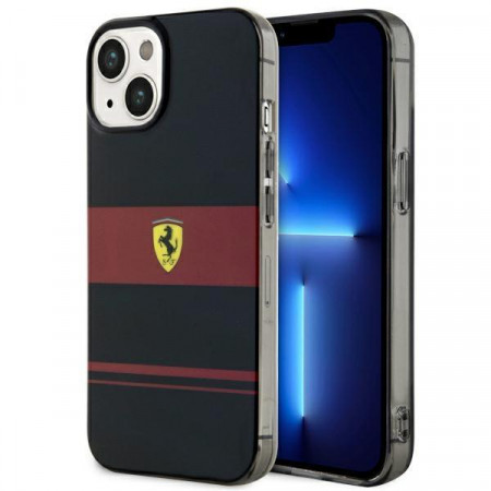 Оригинален твърд гръб FERRARI IMD Combi MagSafe FEHMP14SUCOK - iPhone 14 черен