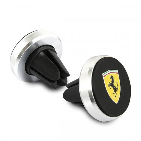 Оригинална магнитна стойка за телефон за вентилационен отвор Ferrari FESCHBK черна