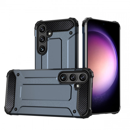 Подсилен гръб Hybrid Armor - Xiaomi Poco C65 / Redmi 13C син