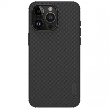 Подсилен гръб NILLKIN Super Frosted Shield Pro - iPhone 15 Pro Max черен