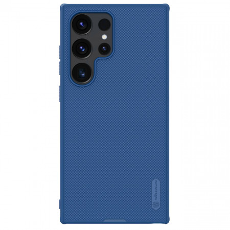 Подсилен гръб NILLKIN Super Frosted Shield Pro - Samsung Galaxy S24 Ultra син