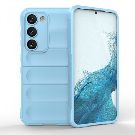 Подсилен гъвкав гръб Magic Shield - Samsung Galaxy S23+ светлосин
