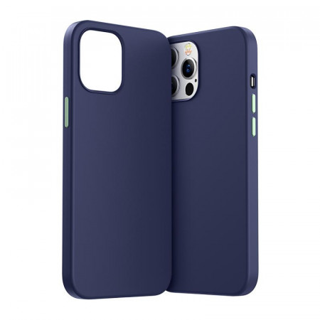 Силиконов гръб JOYROOM Color - iPhone 12 Pro Max син