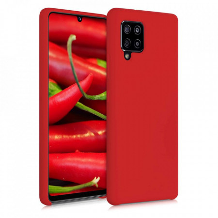 Силиконов гръб Soft Flexible Rubber - Samsung Galaxy A42 5G червен