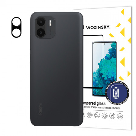 Стъклен протектор за камера с пълно покритие 9H WOZINSKY - Xiaomi Redmi A1 / A1+ / A2 / A2+
