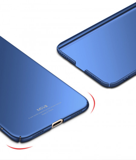 Твърд силиконов гръб MSVII Fashion Creative - Xiaomi Redmi Note 5A син