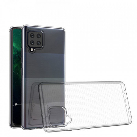 Тънък силиконов гръб 0.5mm - Samsung Galaxy A12 прозрачен