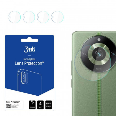 4 бр. гъвкав протектор за камера 3mk Lens Protection - Realme 11 Pro / 11 Pro+ 5G
