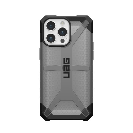 Армиран гръб UAG Plasma - iPhone 15 Pro Max ash