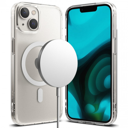 Гръб с гел рамка RINGKE Fusion Matte - iPhone 14 Plus прозрачен мат