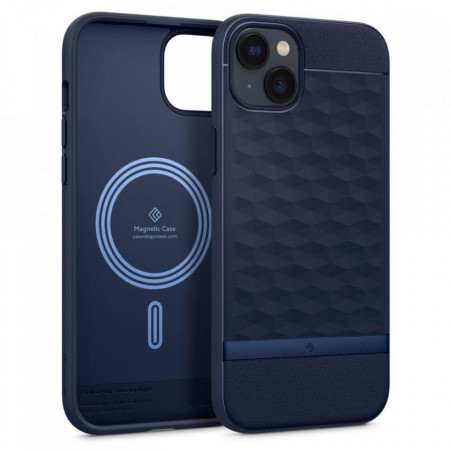 Гръб CASEOLOGY Parallax MagSafe - iPhone 14 Plus Midnight Blue