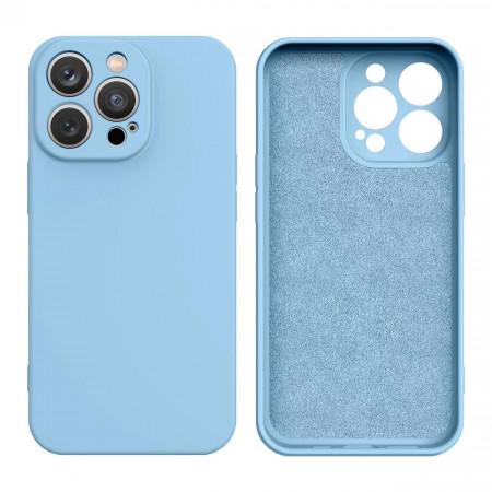 Гръб Silicone - Samsung Galaxy A14 / A14 5G светлосин
