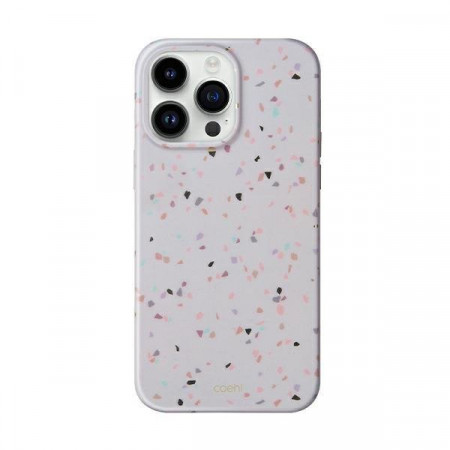 Гръб UNIQ Coehl Terrazzo - iPhone 14 Pro пясък