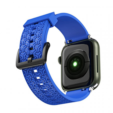 Каишка Y - Apple Watch 7 / SE (41 / 40 / 38mm) син