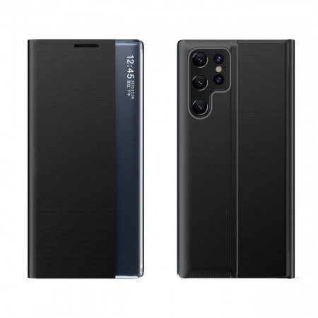 Калъф тип книга New Sleep - Samsung Galaxy S24 Ultra черен