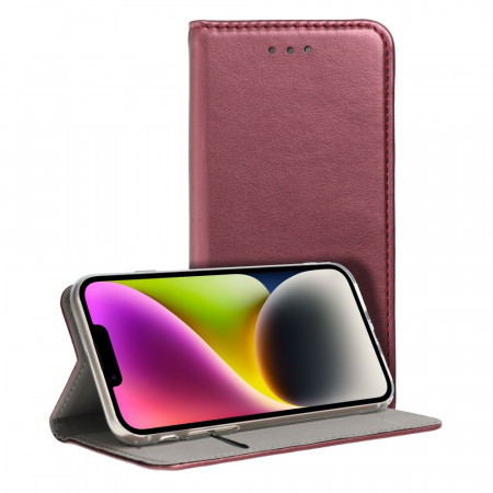 Калъф тип книга Smart Magneto - Samsung Galaxy S23+ бордо