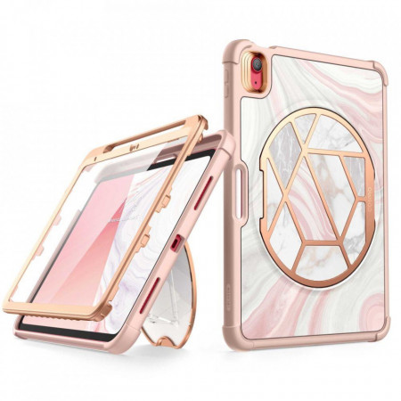 Калъф 360° със стойка SUPCASE Cosmo - iPad 10.9" 2022 Marble Pink