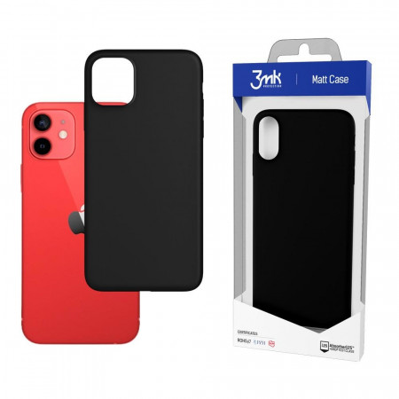Матиран гръб 3mk Matt - iPhone 12 mini черен