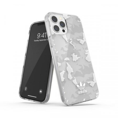 Оригинален гръб ADIDAS OR Snap Camo - iPhone 12 Pro Max бял