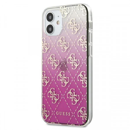Оригинален гръб GUESS Gradient GUHCP12SPCU4GGPI GUHCP12SPCU4GGPI - iPhone 12 mini розов