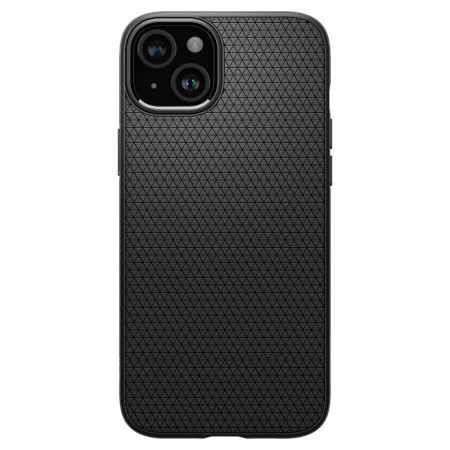 Оригинален гръб SPIGEN Liquid Air - iPhone 15 черен мат